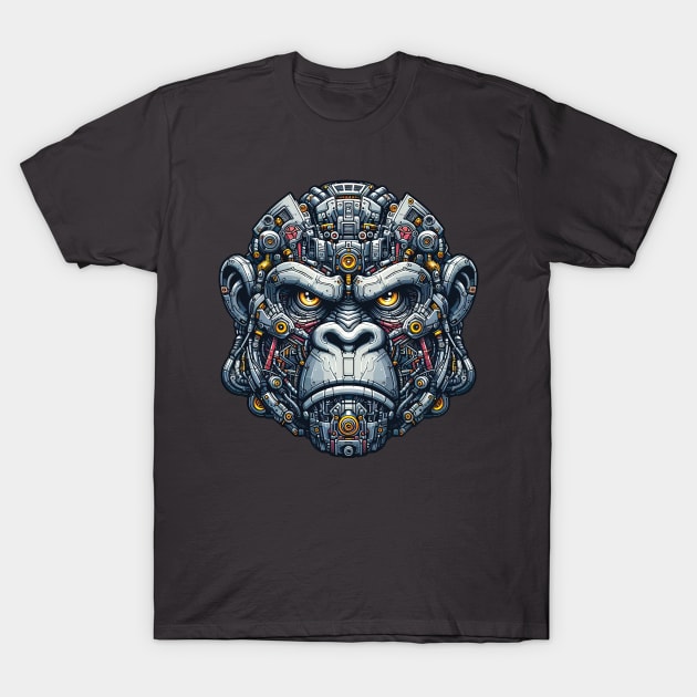 Mecha Apes S03 D74 T-Shirt by Houerd